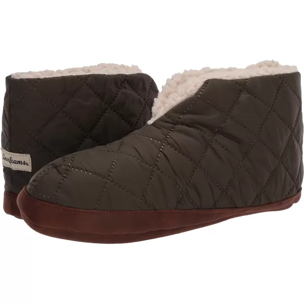 Dearfoams Men's Original Nylon Warm Up Bootie Slipper