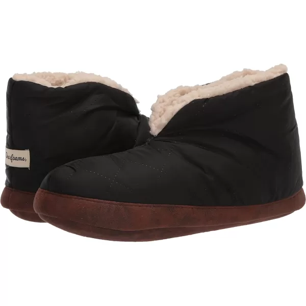 Dearfoams Men's Original Nylon Warm Up Bootie Slipper