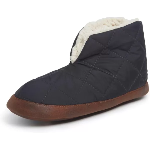 Dearfoams Men's Original Nylon Warm Up Bootie Slipper