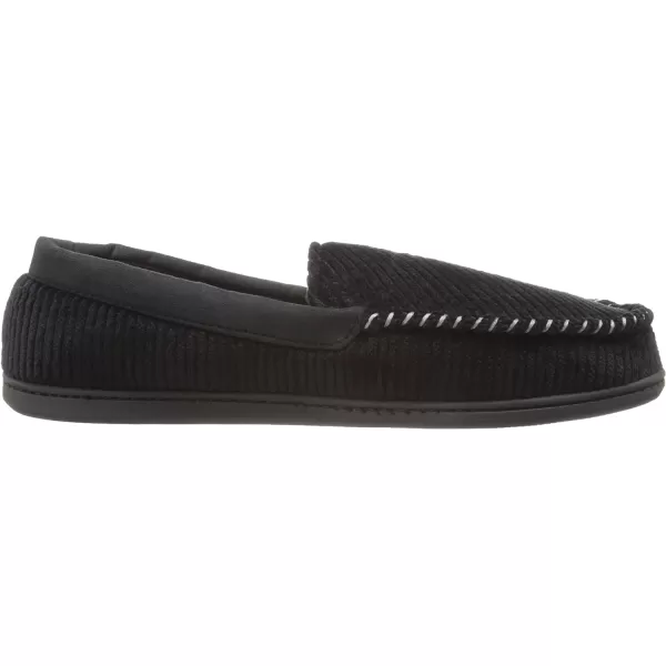 Dearfoams Men's Cordurory Moccasin Slip-On Loafer