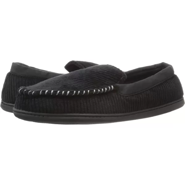 Dearfoams Men's Cordurory Moccasin Slip-On Loafer