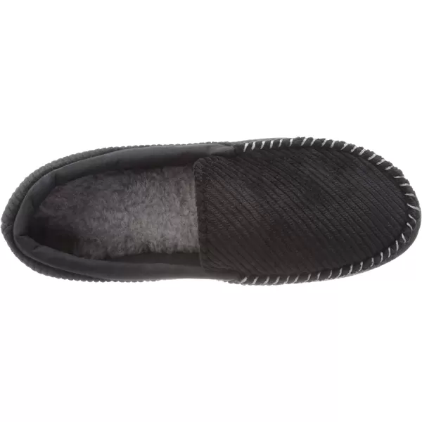 Dearfoams Men's Cordurory Moccasin Slip-On Loafer