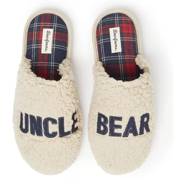 Dearfoams Men's Uncle Bear Slipper