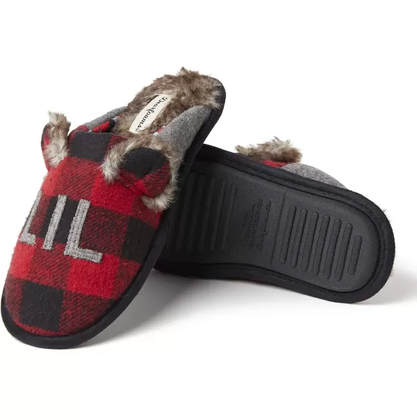 Dearfoams unisex adult Grand Bear Slipper