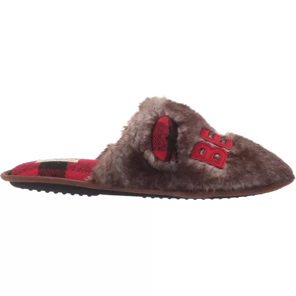 Dearfoams unisex adult Grand Bear Slipper