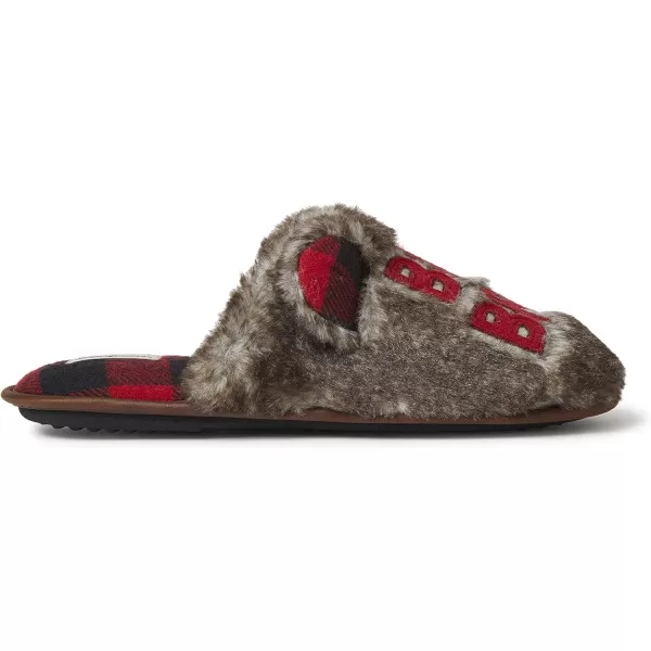 Dearfoams unisex adult Grand Bear Slipper