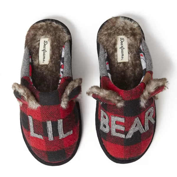 Dearfoams unisex adult Grand Bear Slipper