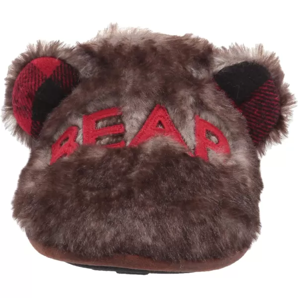 Dearfoams unisex adult Grand Bear Slipper