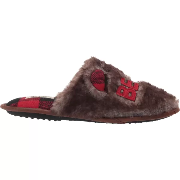 Dearfoams unisex adult Grand Bear Slipper