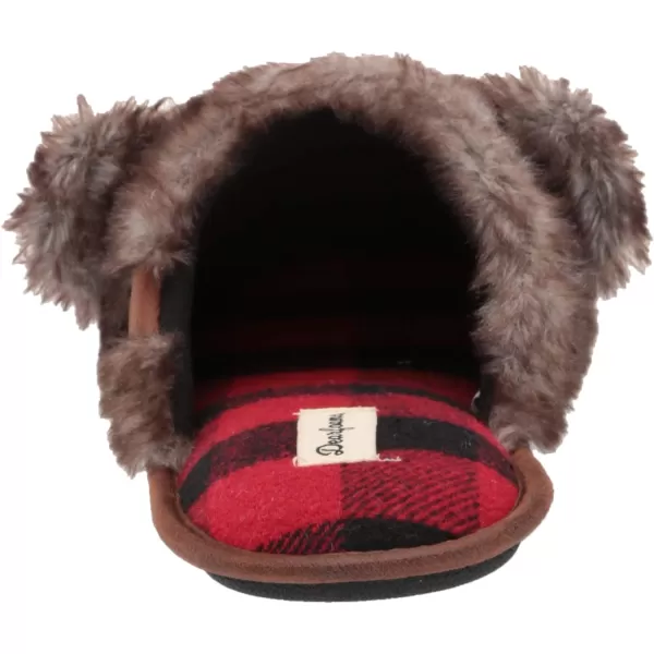 Dearfoams unisex adult Grand Bear Slipper