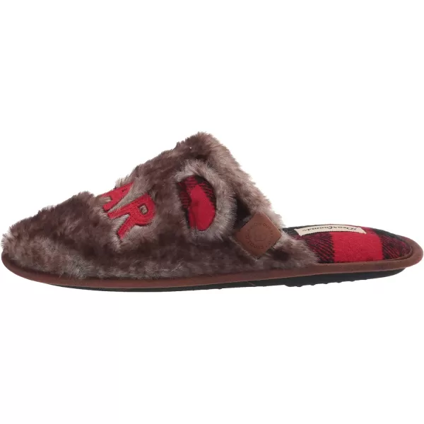 Dearfoams unisex adult Grand Bear Slipper