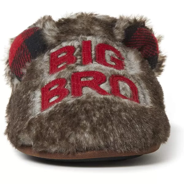 Dearfoams unisex adult Grand Bear Slipper
