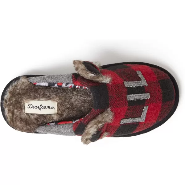 Dearfoams unisex adult Grand Bear Slipper