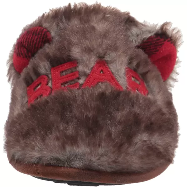 Dearfoams unisex adult Grand Bear Slipper