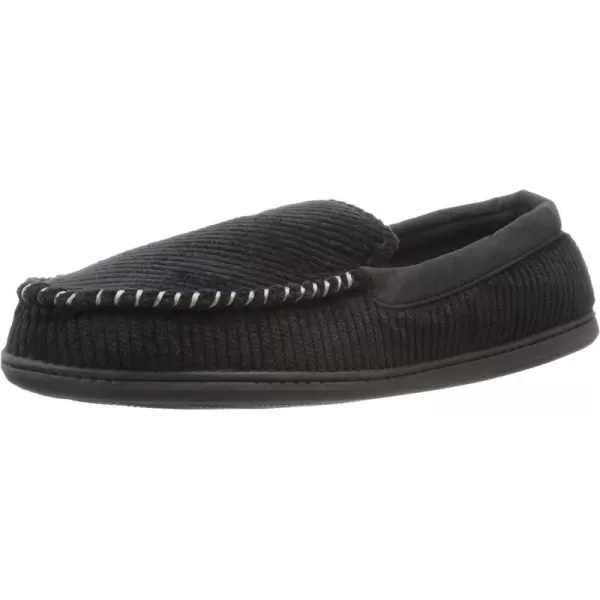 Dearfoams Men's Cordurory Moccasin Slip-On Loafer