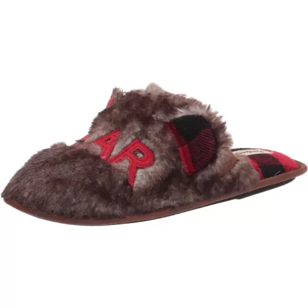 Dearfoams unisex adult Grand Bear Slipper