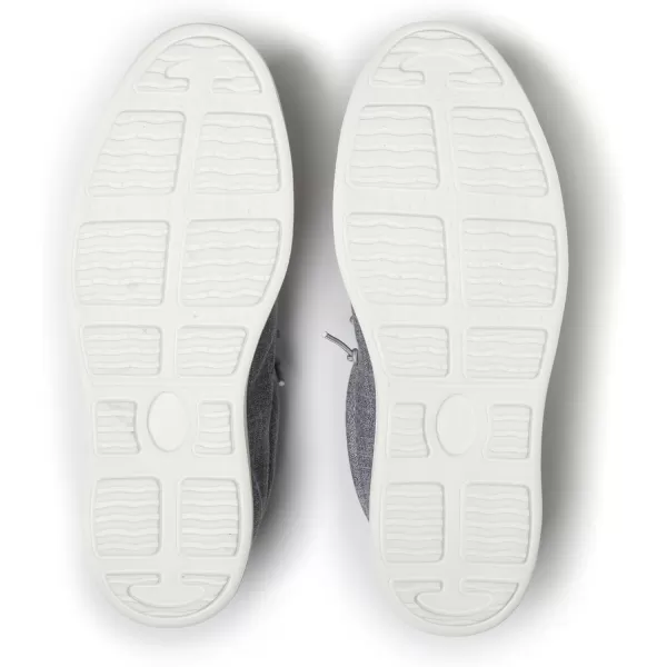 Dearfoams Men's Rhett Lightweight Washable Slip on Closed Black Sneaker