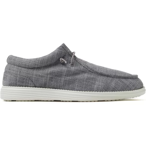 Dearfoams Men's Rhett Lightweight Washable Slip on Closed Black Sneaker