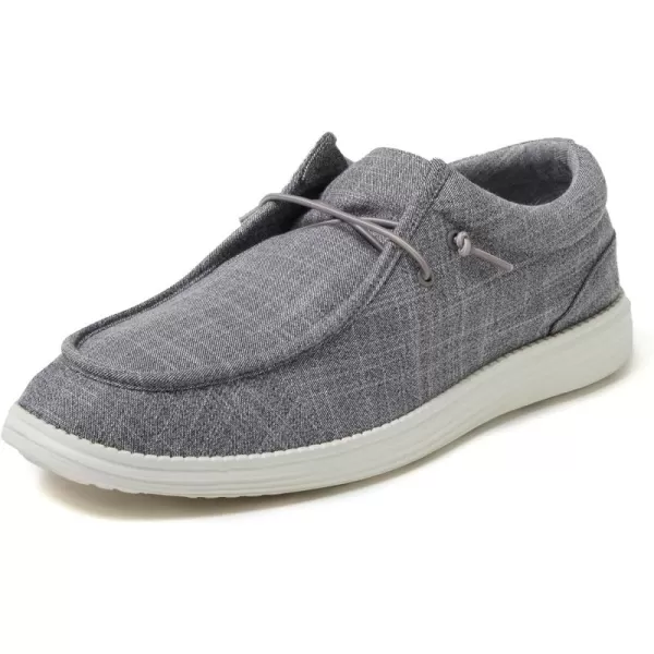 Dearfoams Men's Rhett Lightweight Washable Slip on Closed Black Sneaker
