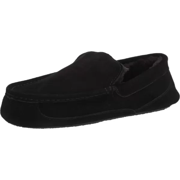 Dearfoams Men's Suede Classic Moccasin Slipper