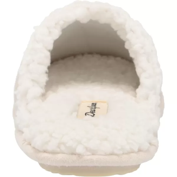 Dearfoams Women's Cozy Furry Giftable Scuff Slippers with Accessory
