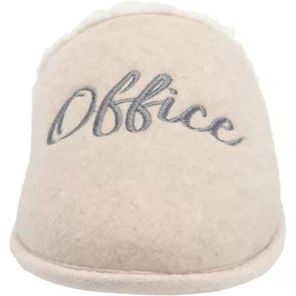 Dearfoams Women's Cozy Furry Giftable Scuff Slippers with Accessory