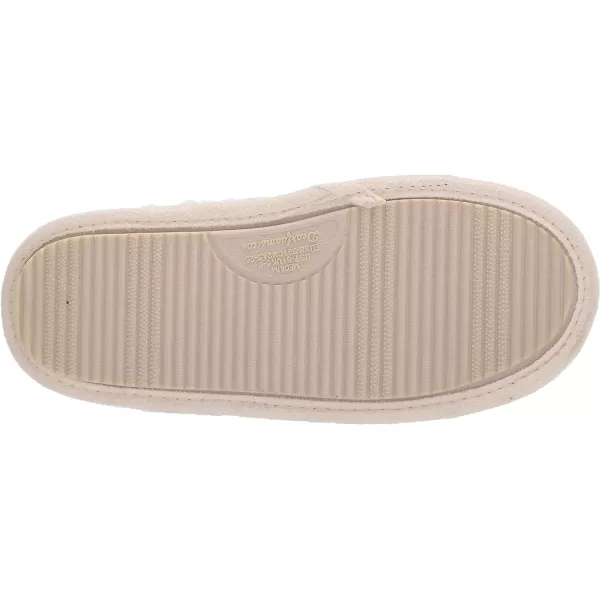 Dearfoams Women's Cozy Furry Giftable Scuff Slippers with Accessory