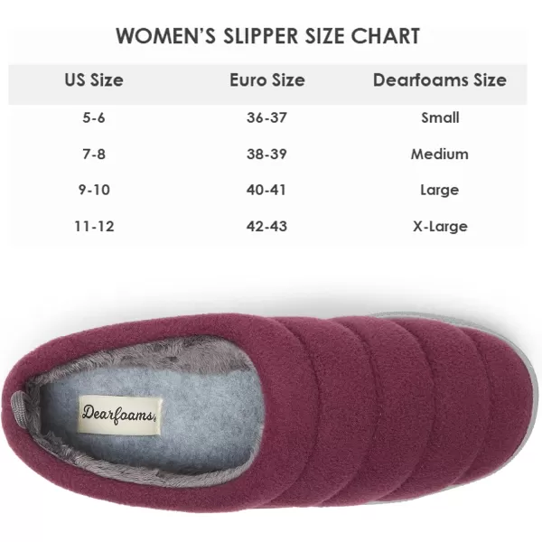 Dearfoams Women's Kendra Sport Lounge Memory Foam Clog