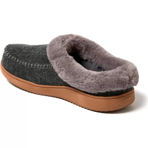 Dearfoams mens Baro Indoor Outdoor House Shoe Memeory Foam Clog