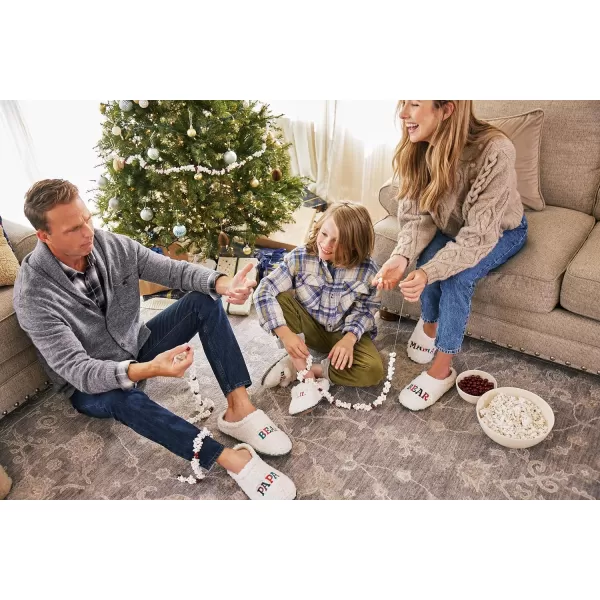 Dearfoams mens Gifts for Dad Funny Fathers Day Papa Bear Slipper