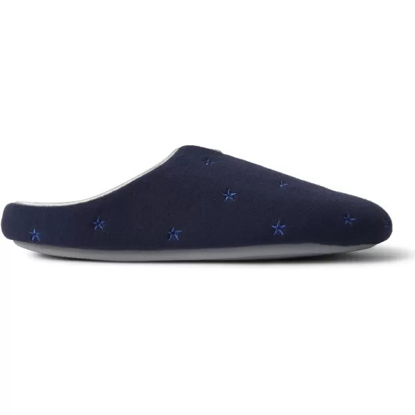 Dearfoams womens Dori Cozy Jersey Notch Clog Slipper