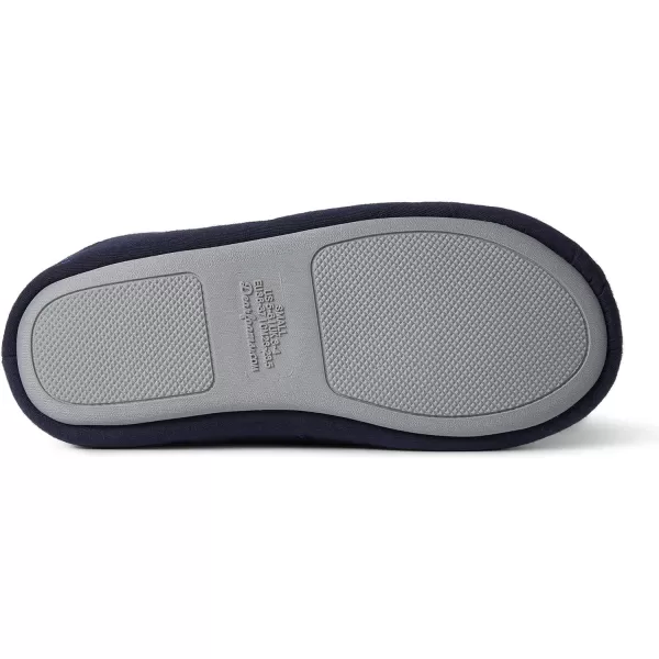 Dearfoams womens Dori Cozy Jersey Notch Clog Slipper