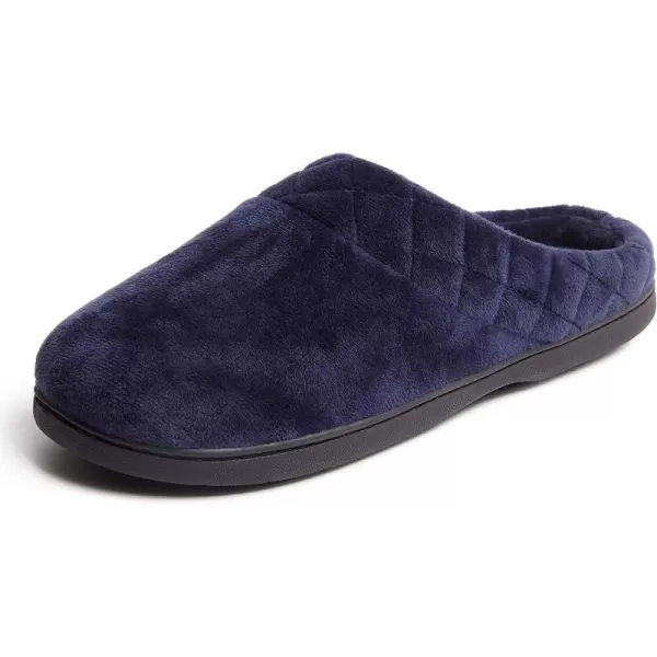 Dearfoams womens Indoor/Outdoor Memory Foam Darcy Microfiber Velour Clog, Wide Widths
