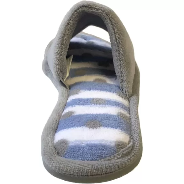 Dearfoams Women's Slide Scuff Slippers with Memory Foam