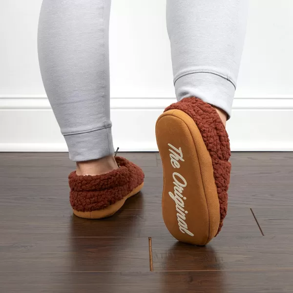 Dearfoams Women's Cedar Sleeping Bag Closed Back Slipper