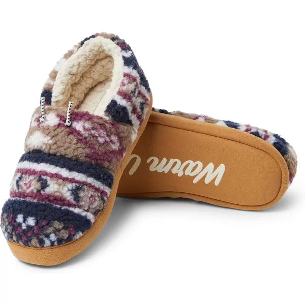 Dearfoams Women's Cedar Sleeping Bag Closed Back Slipper