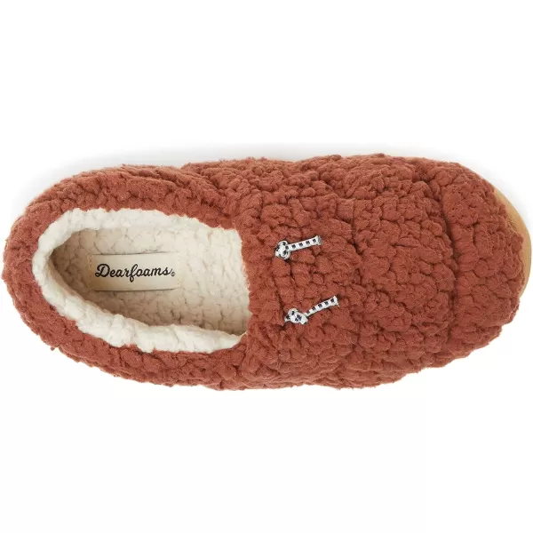 Dearfoams Women's Cedar Sleeping Bag Closed Back Slipper