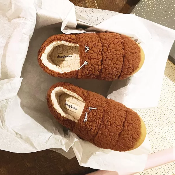 Dearfoams Women's Cedar Sleeping Bag Closed Back Slipper