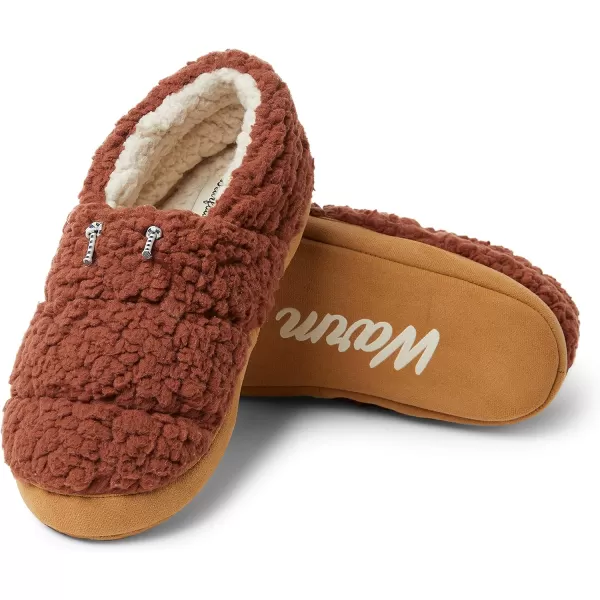 Dearfoams Women's Cedar Sleeping Bag Closed Back Slipper