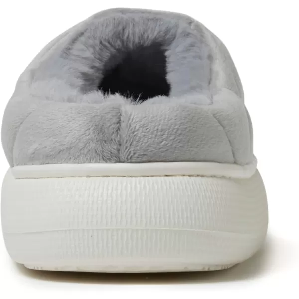 Dearfoams womens Quilted Cloud Puff Lightweight Cozy Shea Clog With Platform Cushioned Outsole