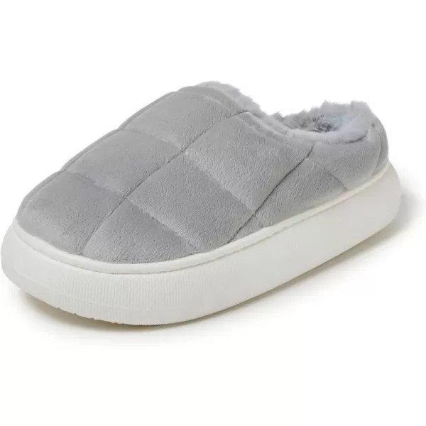 Dearfoams womens Quilted Cloud Puff Lightweight Cozy Shea Clog With Platform Cushioned Outsole