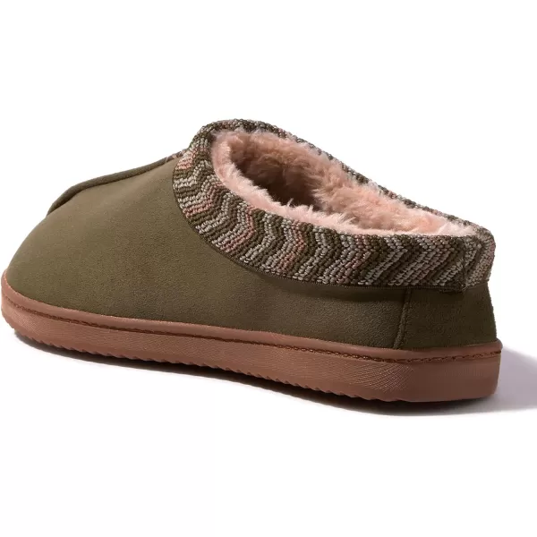 Dearfoams Womens Wren High Vamp Clog IndoorOutdoor Memory Foam House ShoeLoden