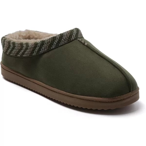 Dearfoams Womens Wren High Vamp Clog IndoorOutdoor Memory Foam House ShoeLoden