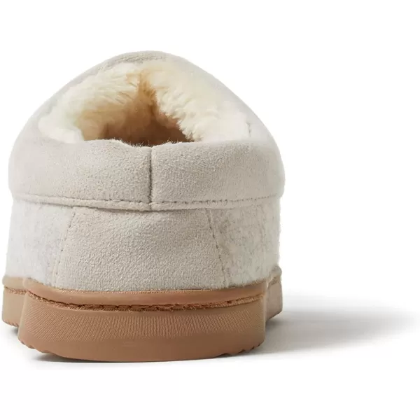 Dearfoams Womens Wren High Vamp Clog IndoorOutdoor Memory Foam House ShoeOatmeal
