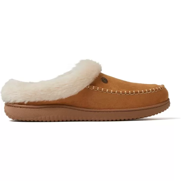 Dearfoams Mens Baro Indoor Outdoor House Shoe Memeory Foam Clog SlipperWhiskey