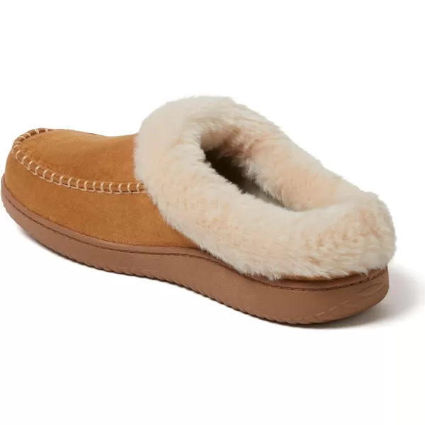 Dearfoams Mens Baro Indoor Outdoor House Shoe Memeory Foam Clog SlipperWhiskey