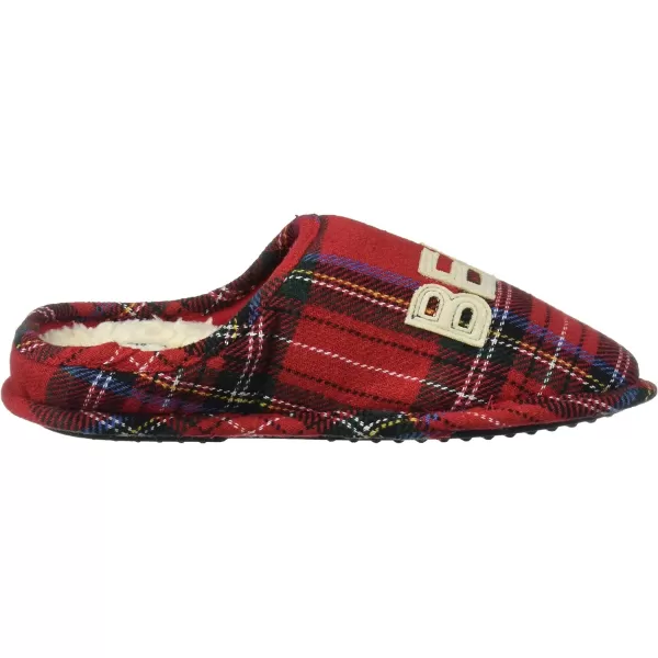 Dearfoams UnisexAdult Family Collection Grand Bear Plaid Clog SlipperTartan Plaid