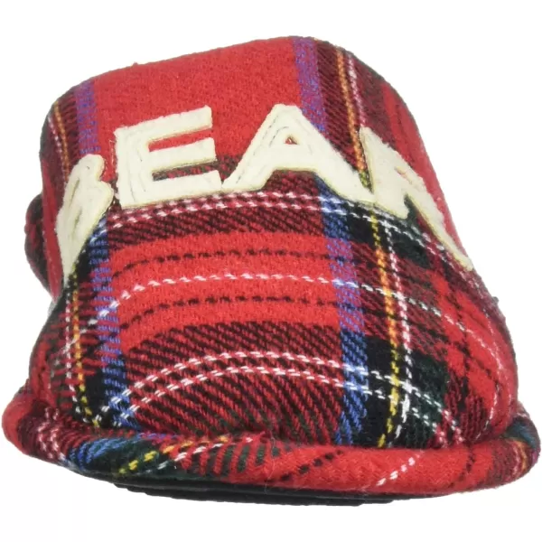 Dearfoams UnisexAdult Family Collection Grand Bear Plaid Clog SlipperTartan Plaid