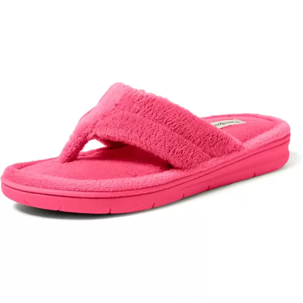 imageDearfoams Womens Melanie Terry Thong SlipperParadise Pink