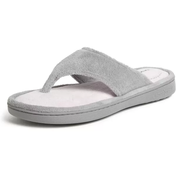 imageDearfoams Womens Melanie Terry Thong SlipperSleet